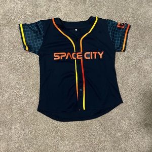 Astros Space City Jersey- Craig Biggio